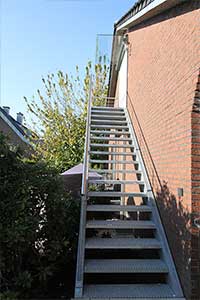 Holmtreppen für den Außenbereich