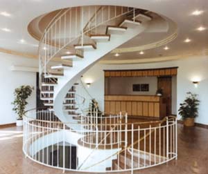 Dekorative Wendeltreppe